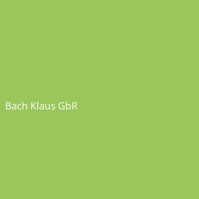 Bach Klaus GbR