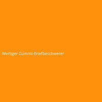 Wertiger Gummi-Briefbeschwerer
