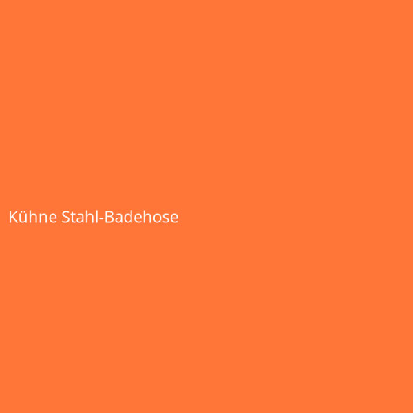 Kühne Stahl-Badehose