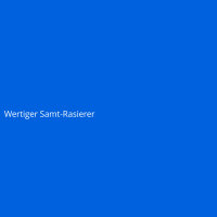 Wertiger Samt-Rasierer