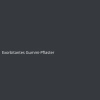 Exorbitantes Gummi-Pflaster