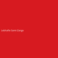 Lebhafte Samt-Zange