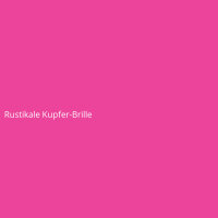 Rustikale Kupfer-Brille