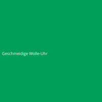 Geschmeidige Wolle-Uhr